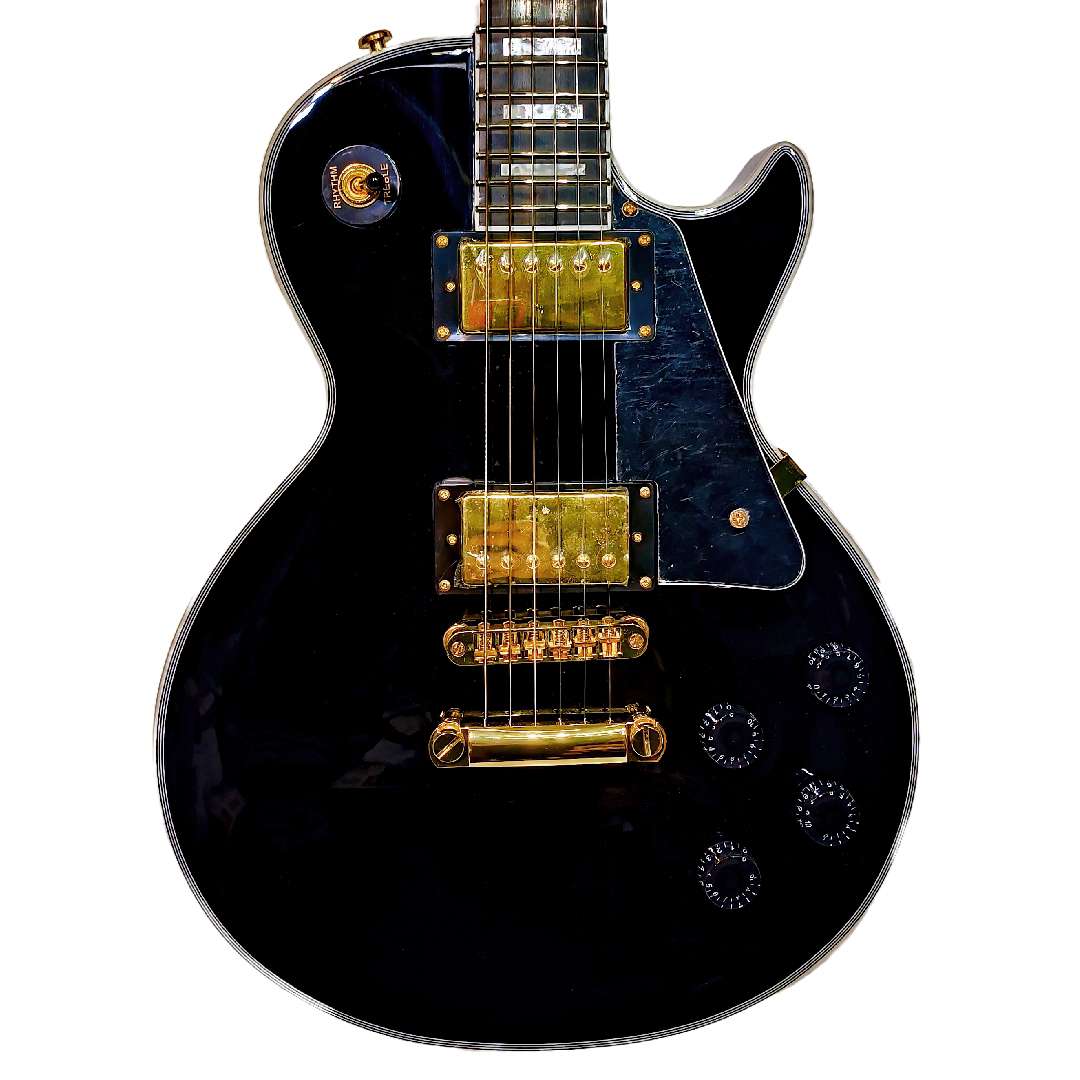 Grassroots G-LP-60C BLACK ゴールドパーツ仕様LP - - 西尾楽器