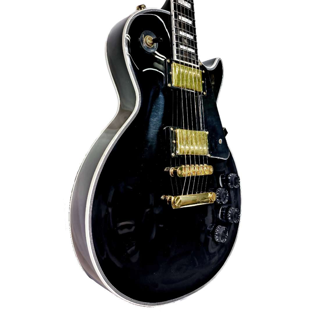 Grassroots G-LP-60C BLACK ゴールドパーツ仕様LP - - 西尾楽器