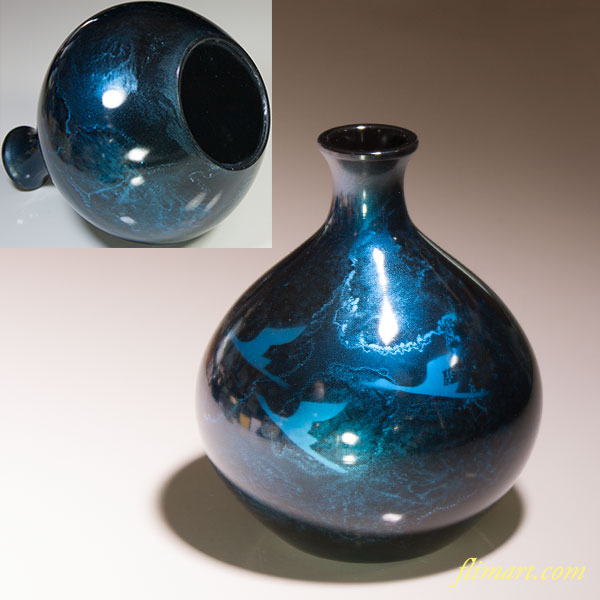 瑞峰堂謹製 青銅製 雲龍盛上細工 水盤 花器 快適ホビー・楽器・アート