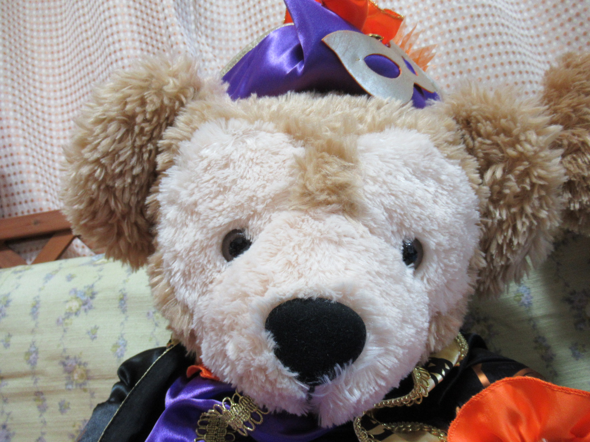 美品ダッフィー Lサイズ 美品ダッフィー新Lサイズ 特大サイズ 公式