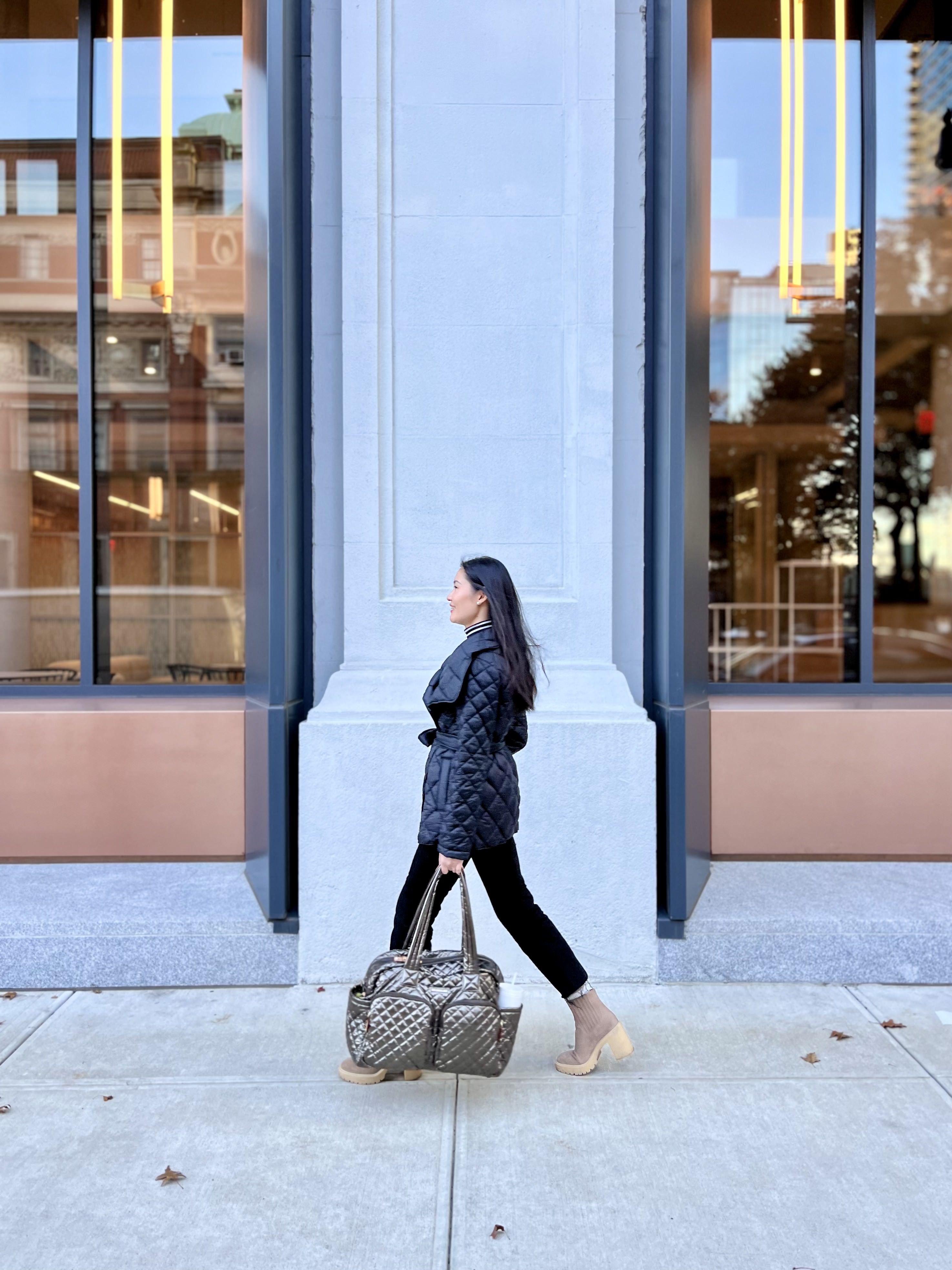 MZ Wallace Nik Review: Travel Duffel that Fits as a Personal Item