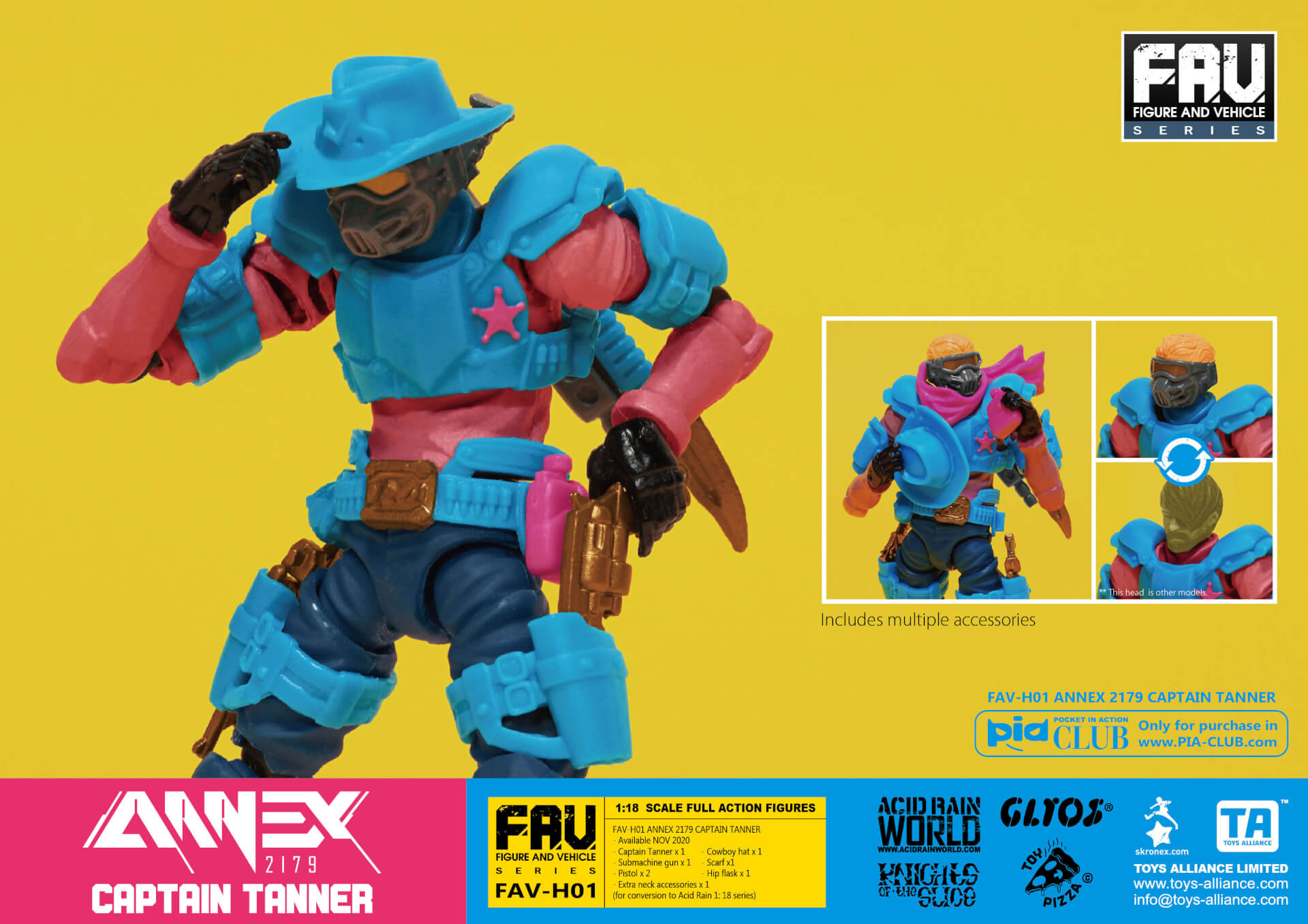 SOLD OUT-Acid Rain FAV-H01 ANNEX 2179 Captain Tanner - Pocket In