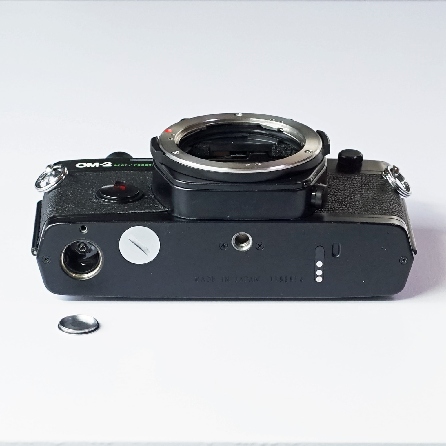 OLYMPUS OM-2 SPOT/PROGRAM ¥24,800（中古 フィルムカメラ 35mm 一眼