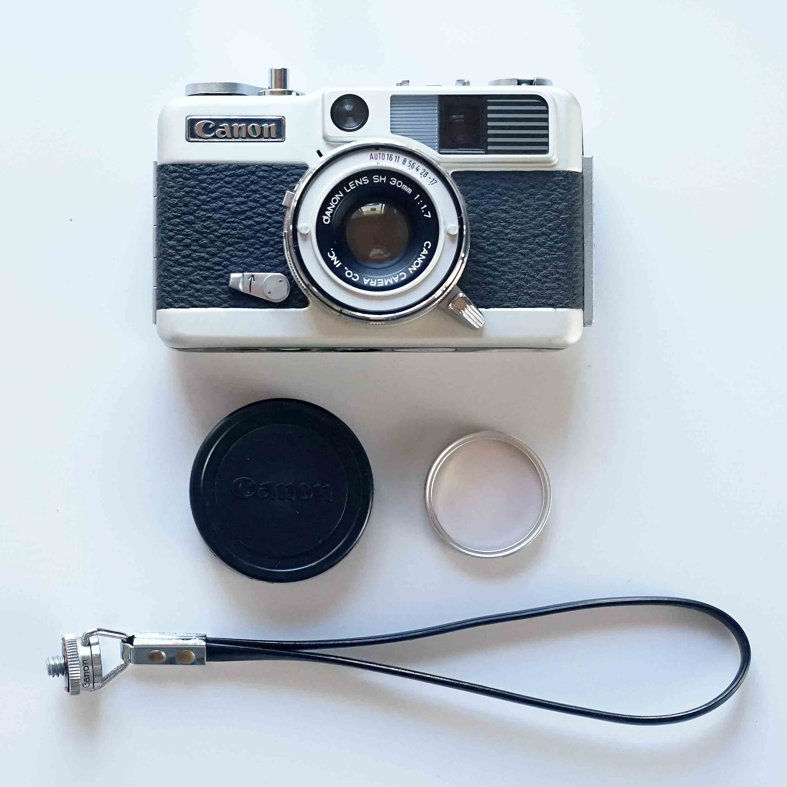 作例あり】ハーフカメラ Canon demi 販売済み EE17 作例あり】ハーフ