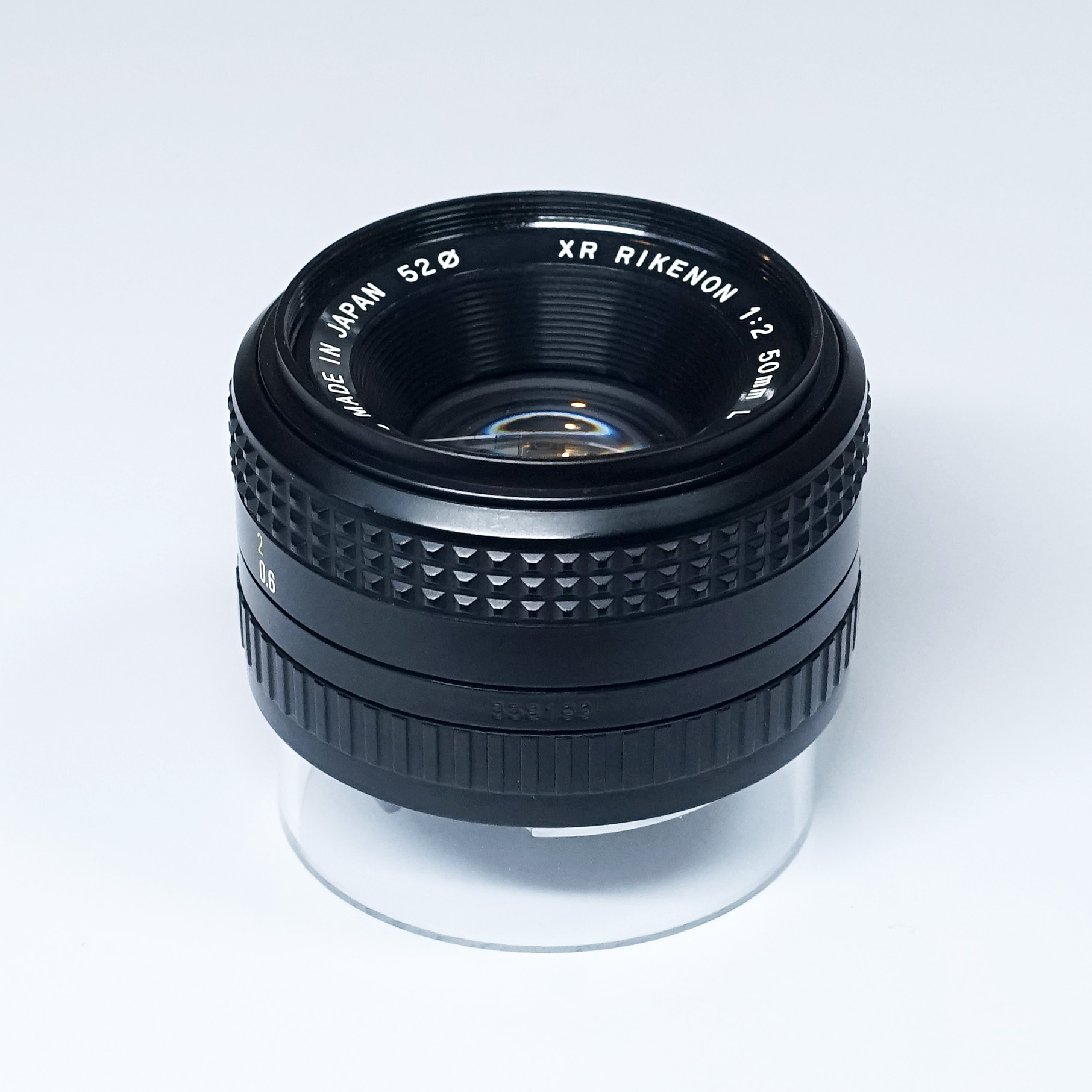 売り切れ RICOH XR RIKENON 50mm F2 L（中古 Kマウント オールドレンズ