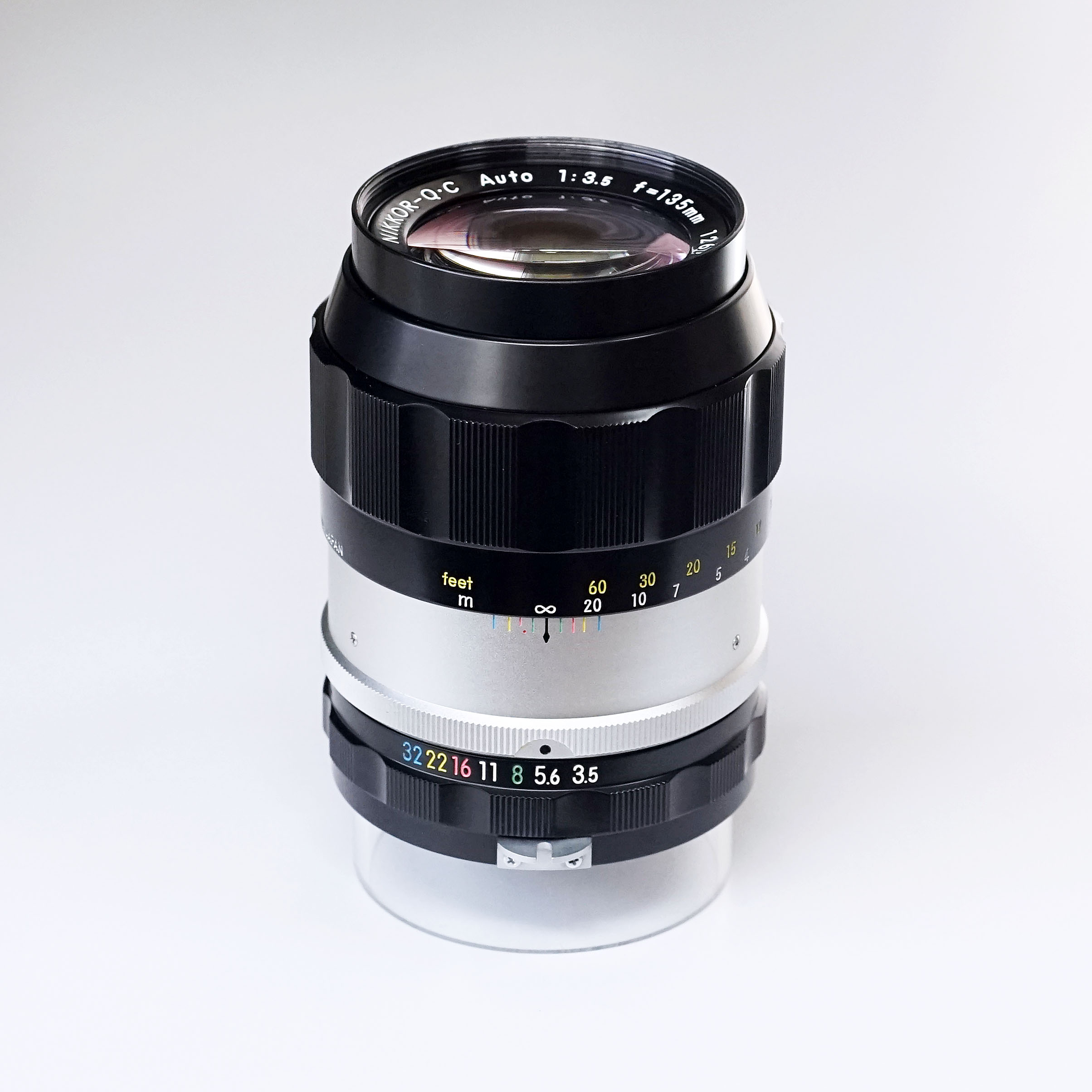 NIKON NIKKOR-Q・C Auto 135mm F3.5 ¥8,800（中古 Fマウント オールド