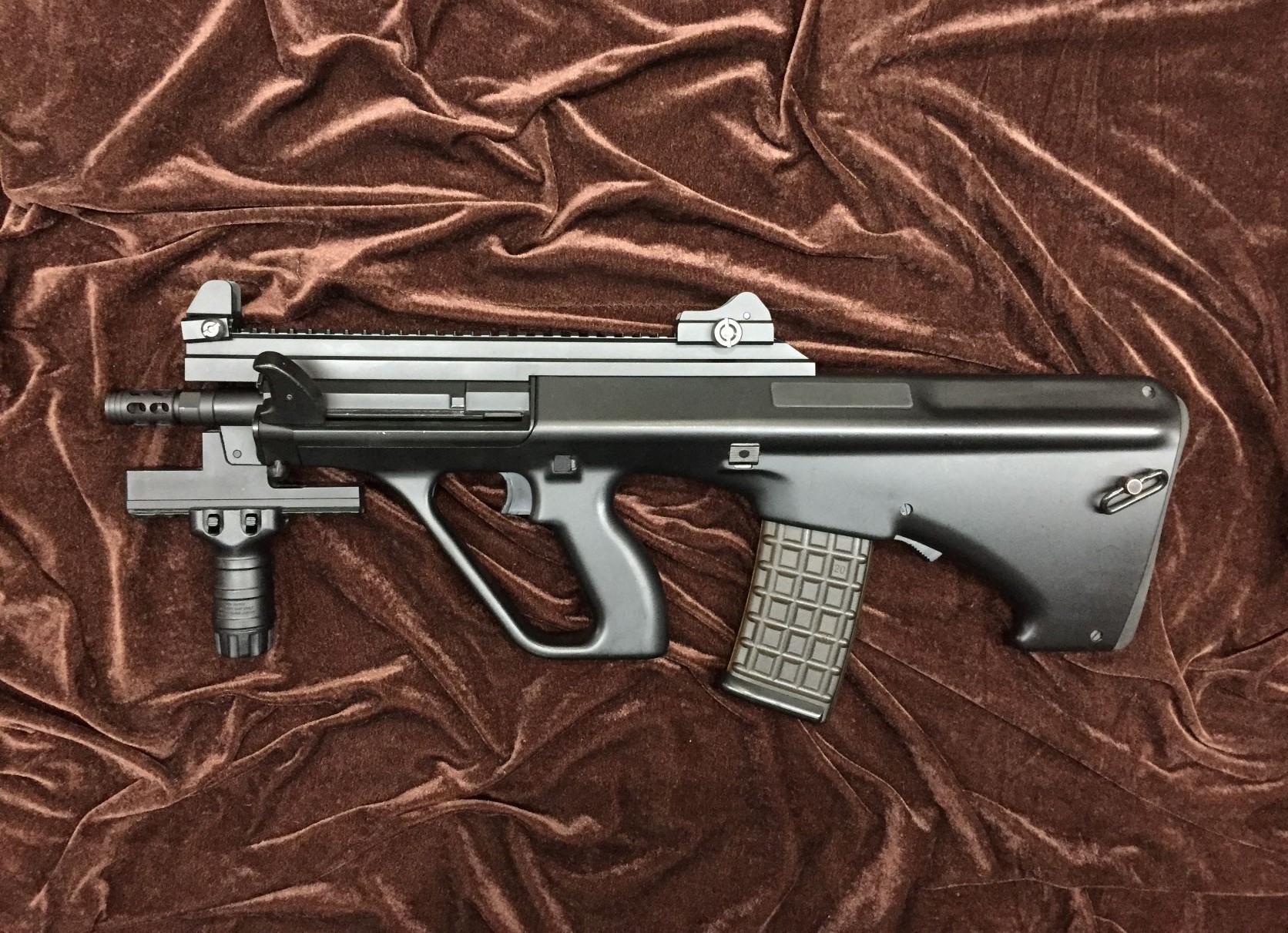 東京マルイ STEYR AUG military カスタム 廃盤 東京マルイ ステアーAUG