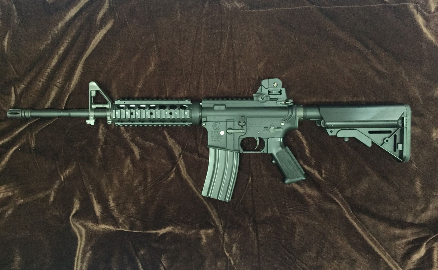 東京マルイ SOPMOD M4 次世代電動ガンのカスタムをさせて頂きました