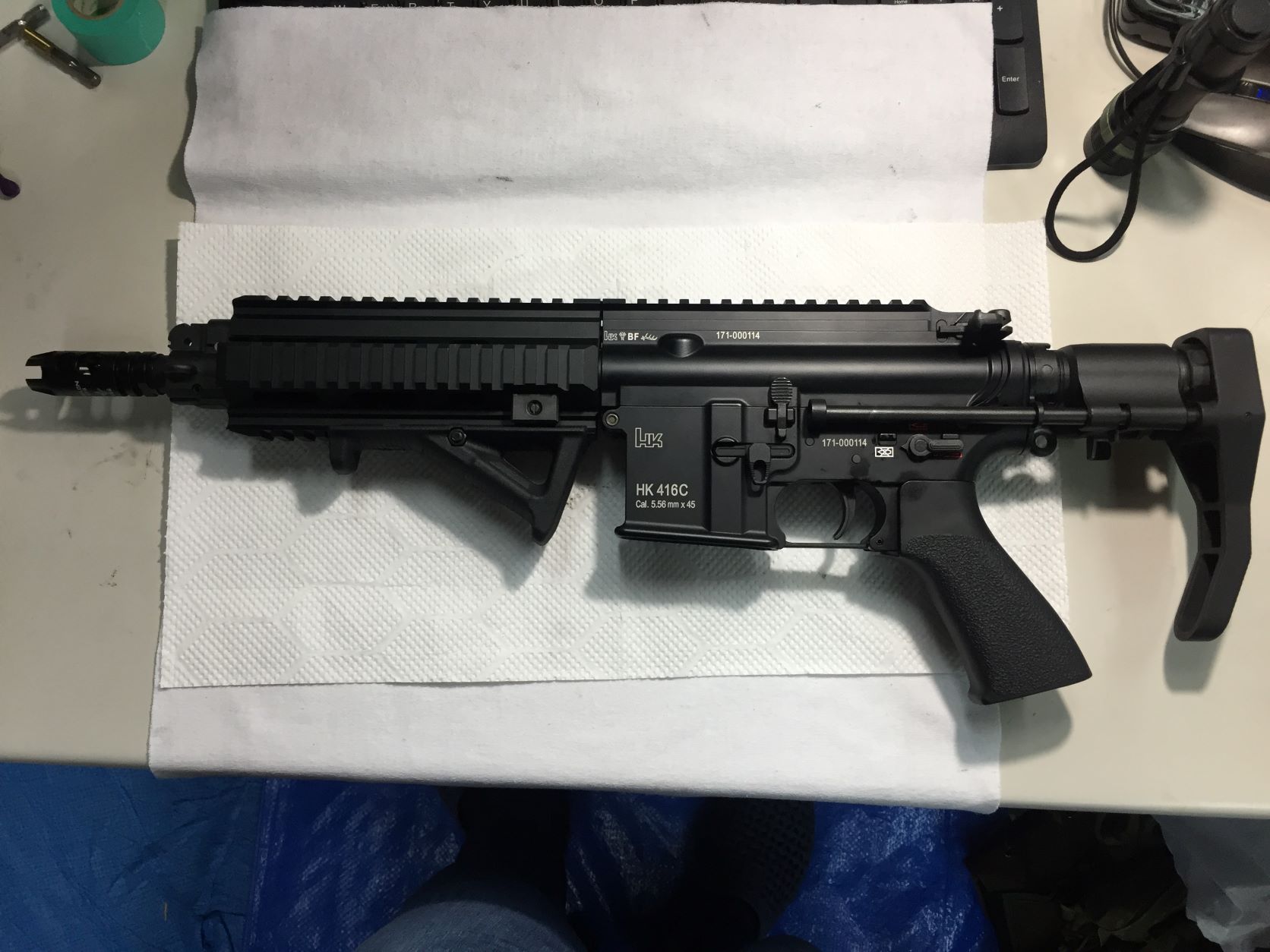 東京マルイ HK416C カスタム 次世代電動ガンのカスタムをさせて頂き