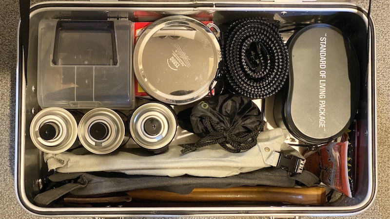 ダルトンのアルミコンテナコンボイをキャンプ小物収納に選んだ理由！