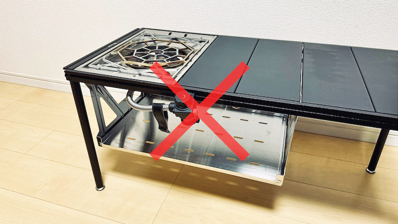 スノーピーク メッシュトレー 浅型 2ユニット＋IGTハンギングラック