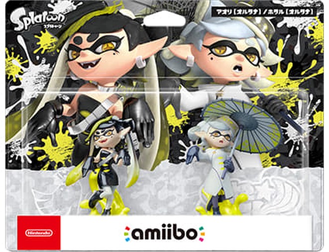 Newly Added to Amiibo Price Guide - Splatoon 3 New Amiibo 2-pack Sets