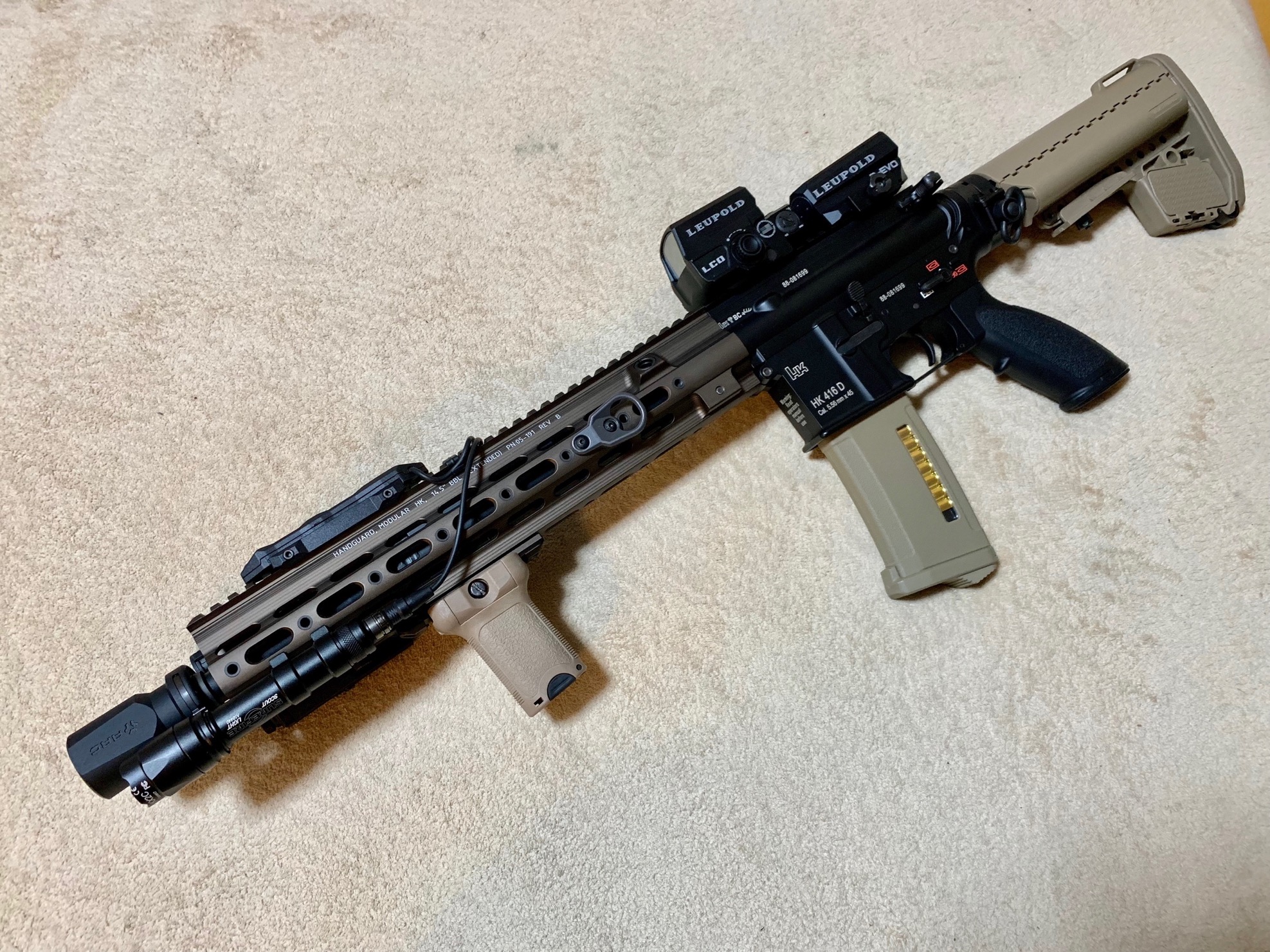 ガイズリー ハンドガード 最終値下げ 次世代電動ガン M4 FBI HRT