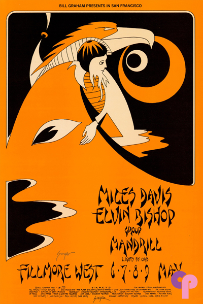 bill graham filmore west コンサートポスター bill graham filmore