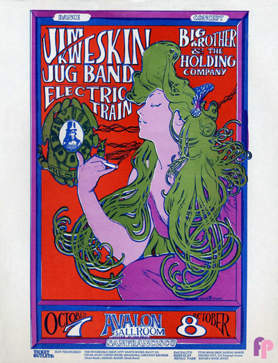 Avalon Ballroom 10/7-8/66 - FD-29 - Classic Posters