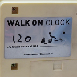 奈良美智の限定クロック『WALK ON』 - LAMMFROMM（ラムフロム） 公式