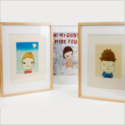 新商品：奈良美智ポスター（特別額装版） - LAMMFROMM（ラムフロム