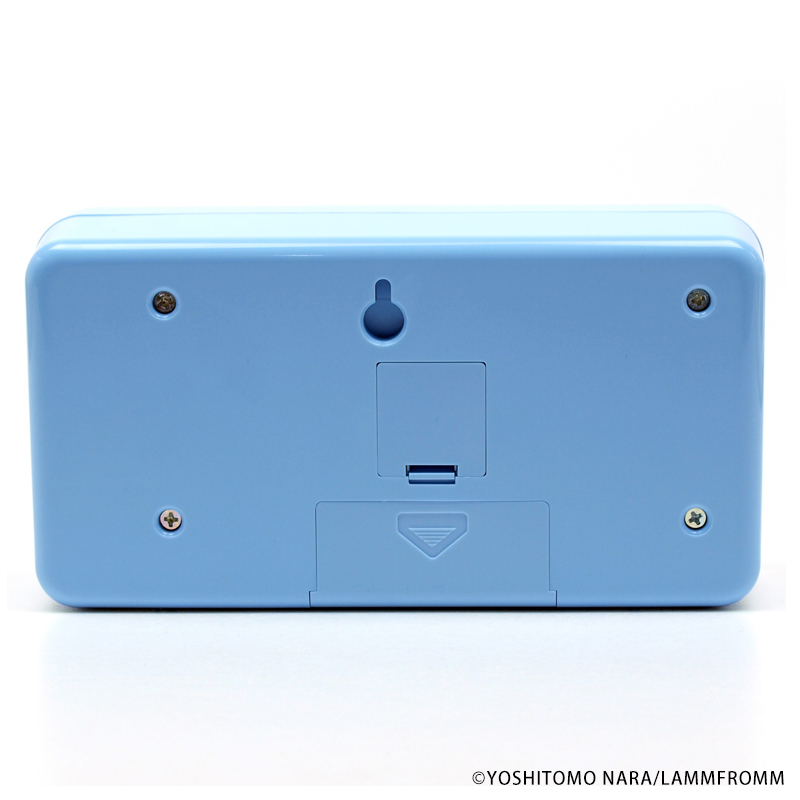 奈良美智 パタパタクロック フリップクロック WALK ON ブルー