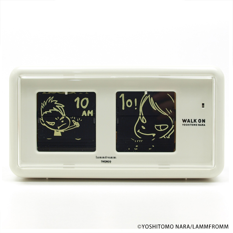 パタパタクロック WALK ON シリーズは、秋から始める新生活にもお勧め