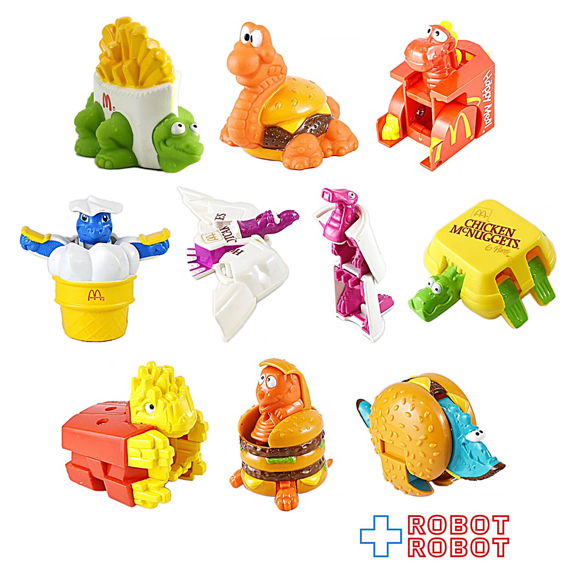 マクドナルド マックディノ チェンジャブル ハッピーミールトイ