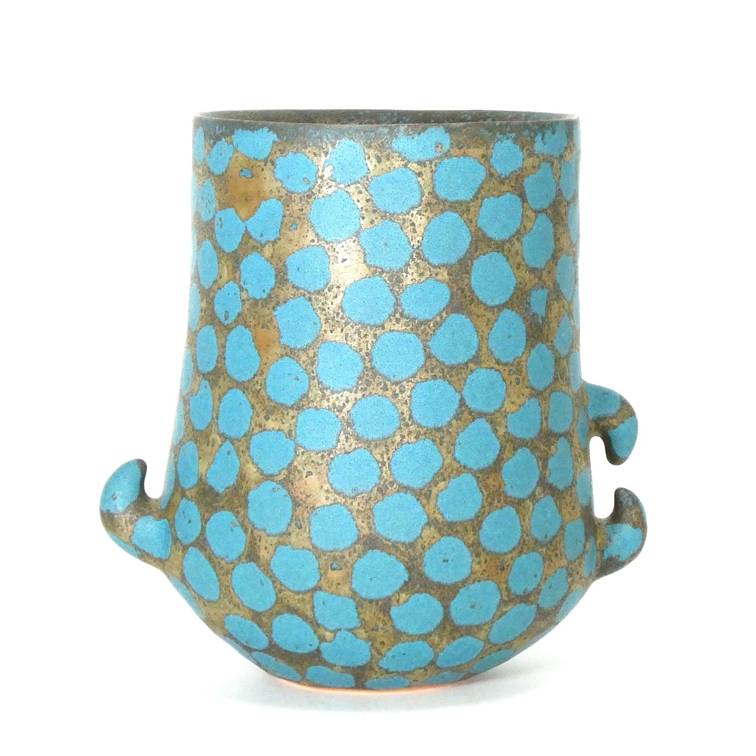 森野泰明 雲藍花器/MORINO TAIMEI Vase | ギャラリー奏美庵 :: Gallery