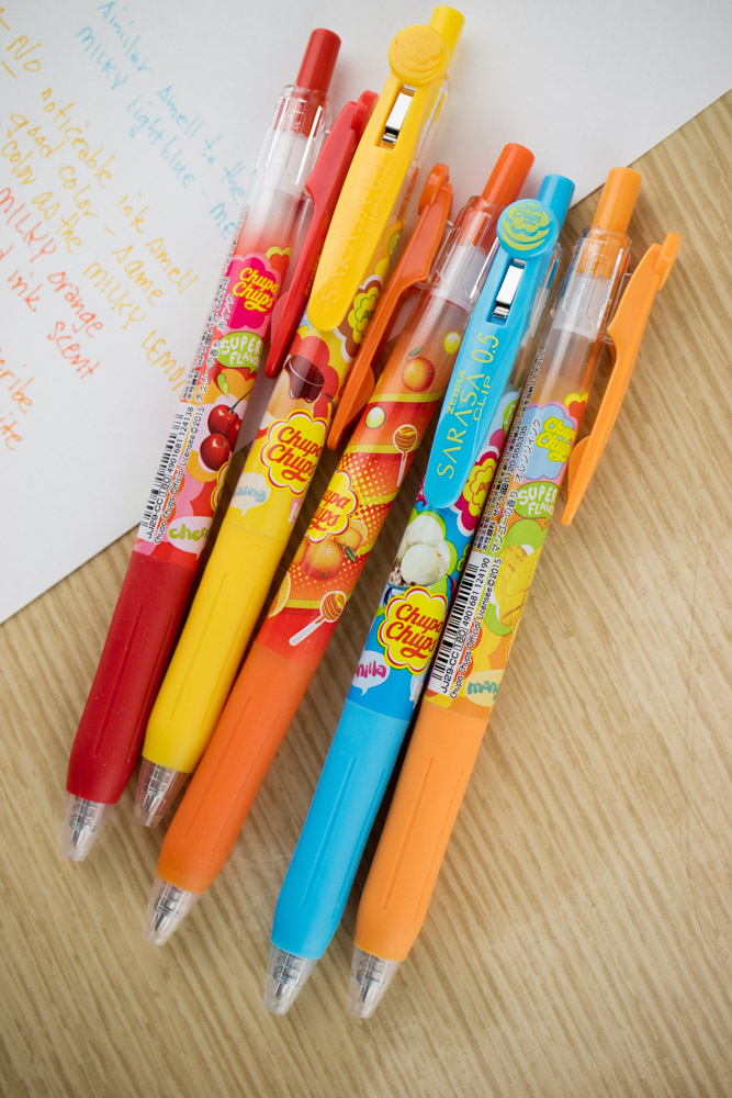 Pen Review: Zebra Sarasa Chupa Chups 0.5mm Special Edition – The