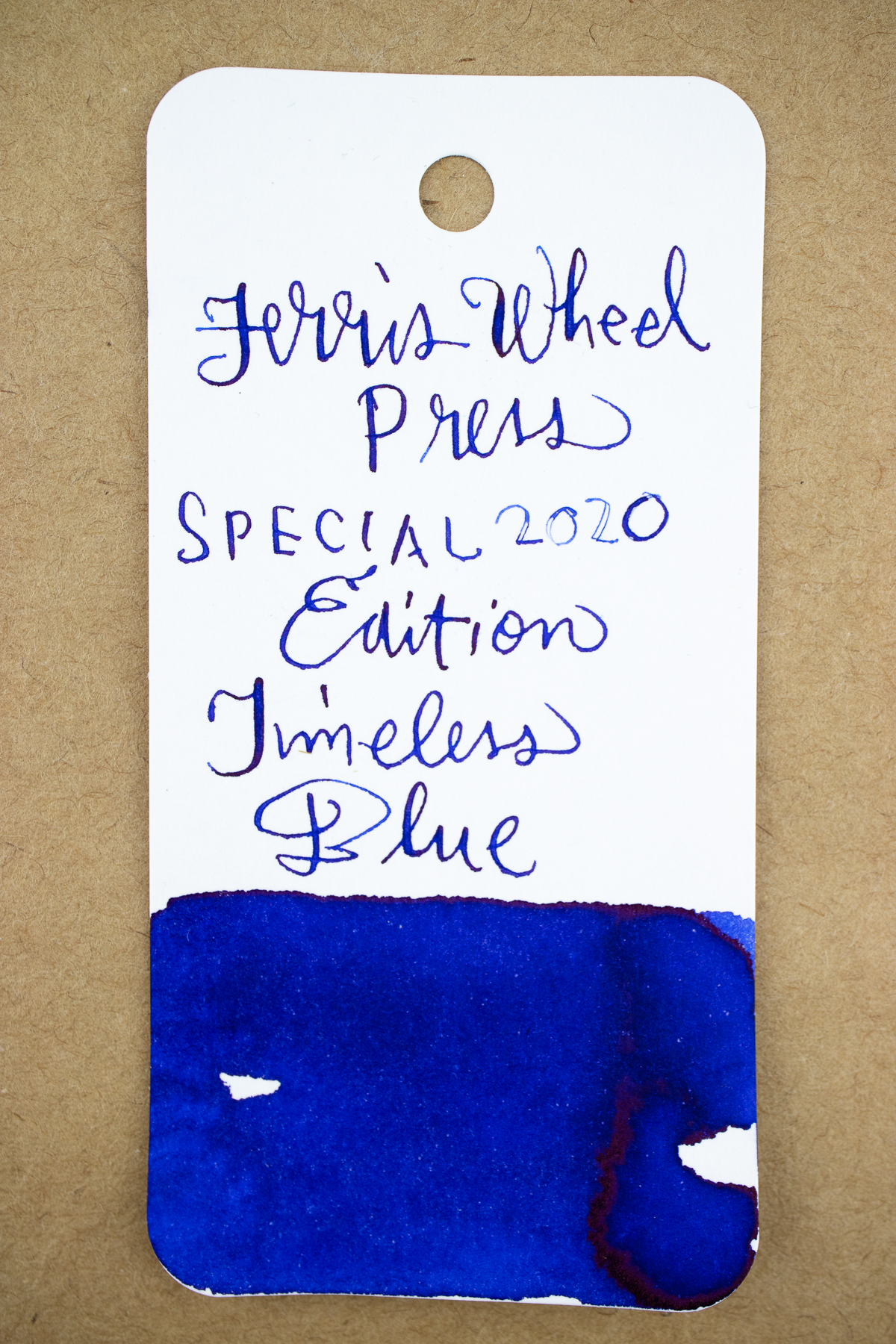 12 Days of Inkmas: Ferris Wheel Press Ink Timeless Blue Special