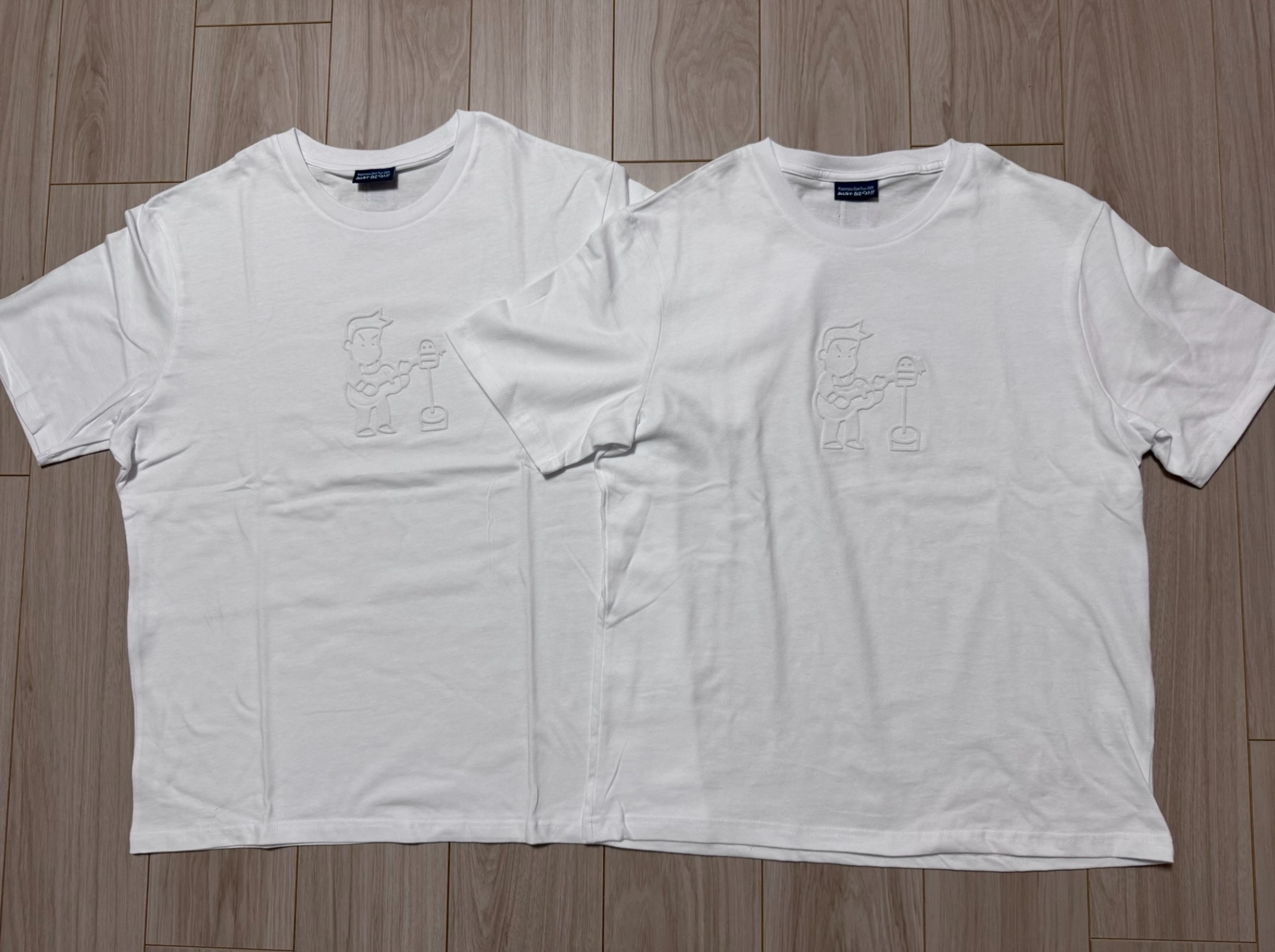 2025 みんなで自己ベストへの道 その41 ツアーTシャツ平置き採寸っ