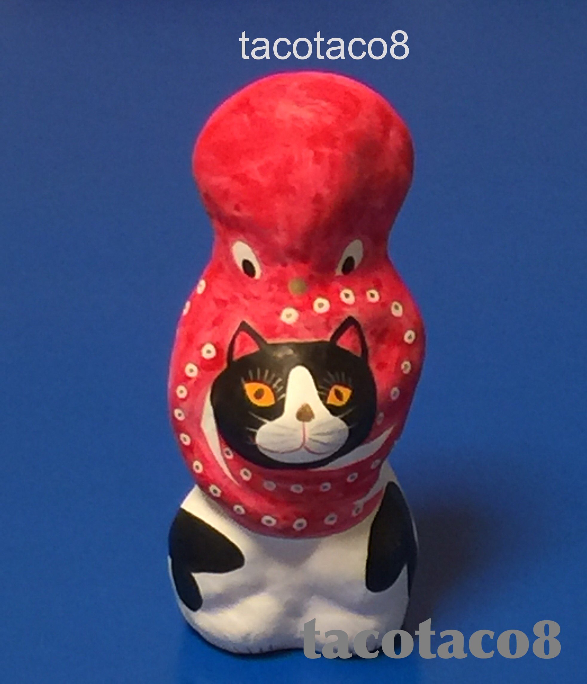 猫に蛸（に、きのこ）＠相良人形 – tacotaco8