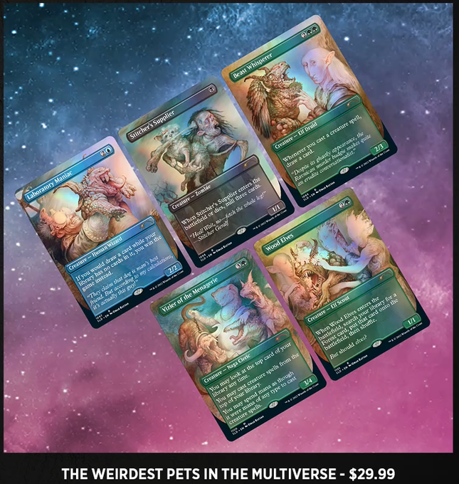 虹色の眺望x4 MH1 英語版 MTG 虹色の眺望/Prismatic Vista英語