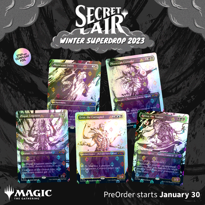 MTG Secret lair 30th Anniversary 未開封2個 MTG Secret lair 30th