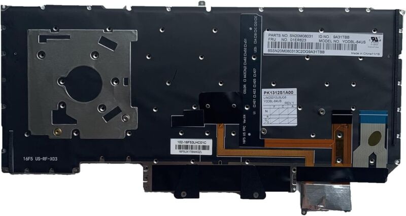 US Keyboard for Lenovo Thinkpad X1 Carbon X1C 5th 6th Gen 2017 2018 -