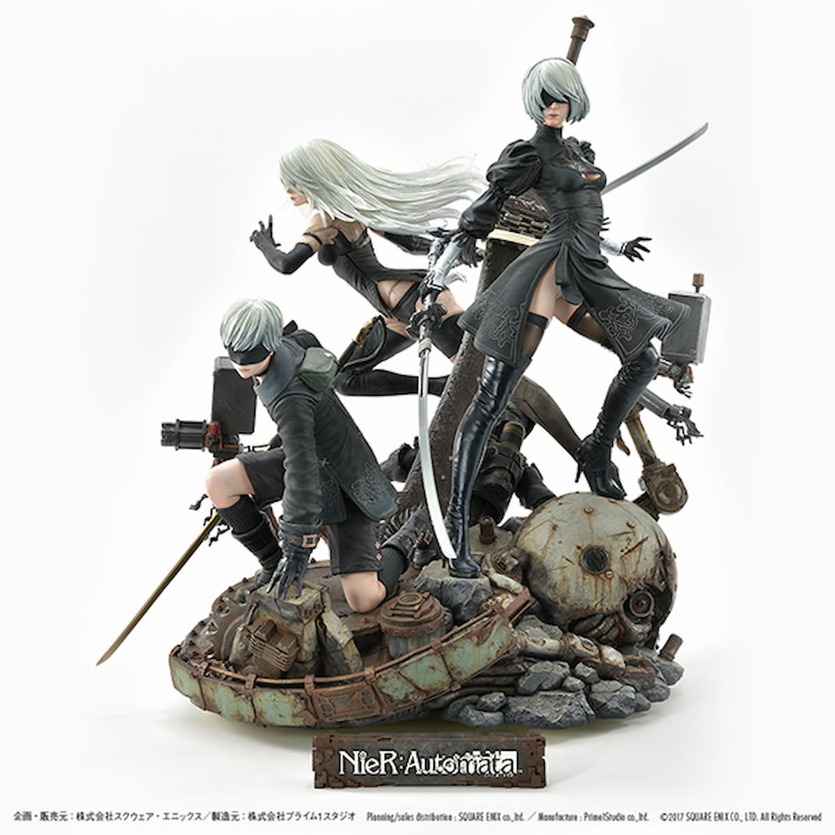 1/4サイズの超精密フィギュア「SQUARE ENIX MASTERLINE NieR:Automata