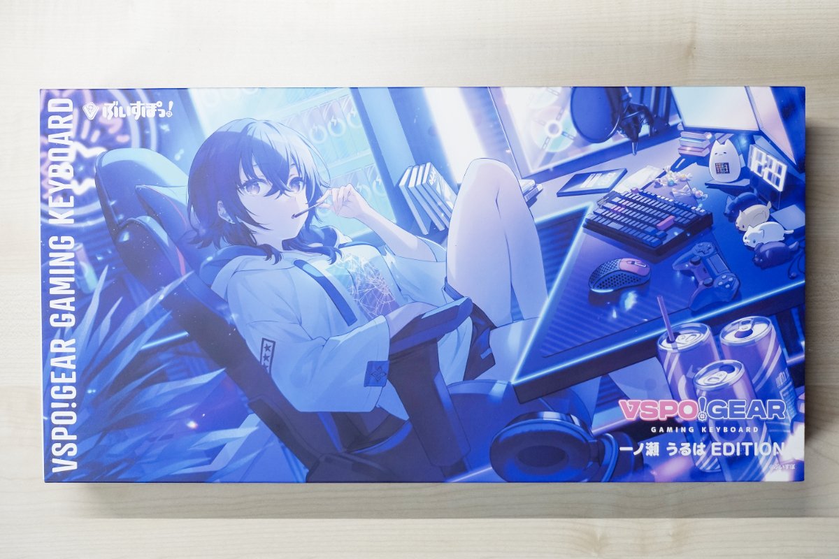 VSPO! GEAR 瀬うるは EDITION ゲーミングキーボード VSPO GEAR