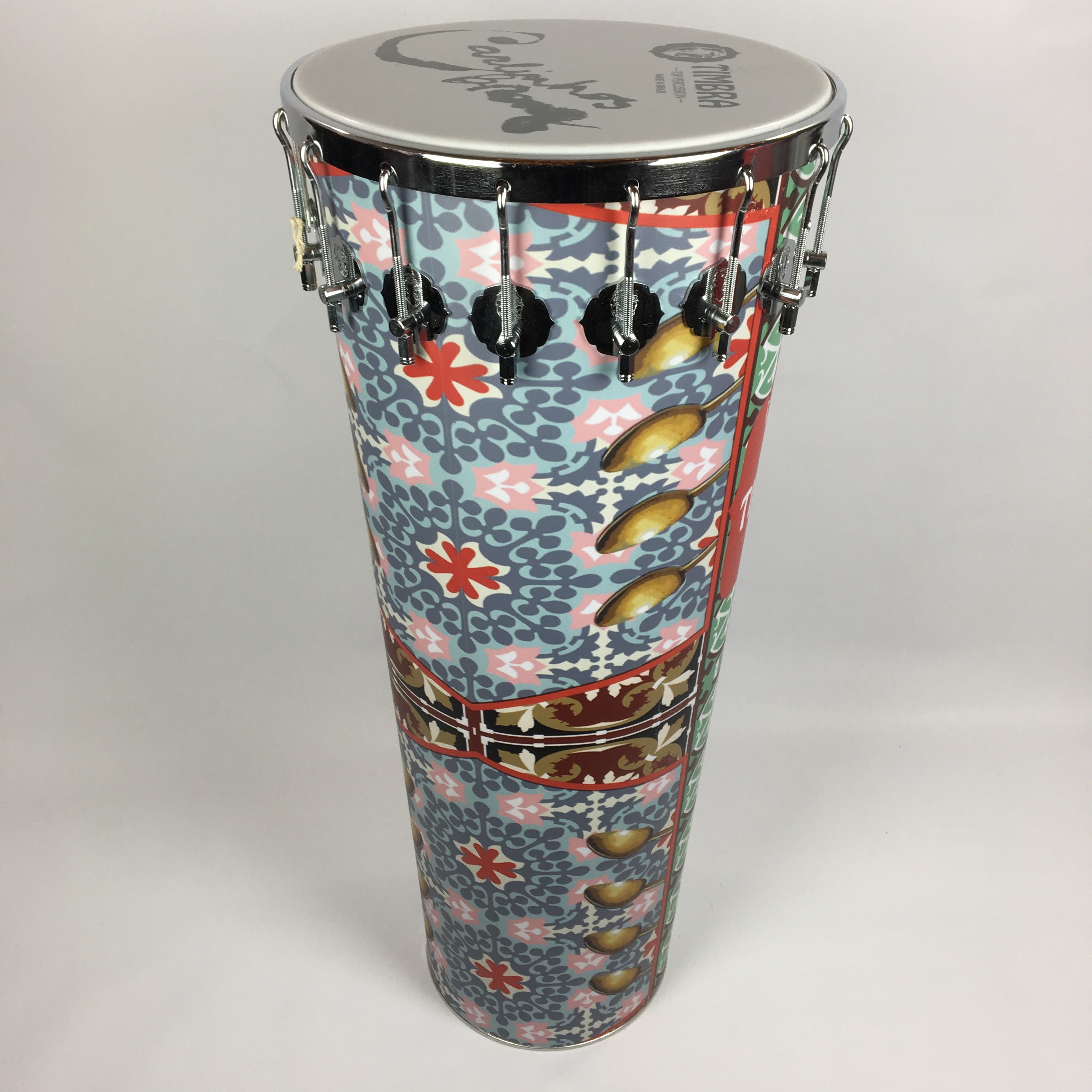 Timbra Timbal, Carlinhos Brown model, 14″x90cm, 16 lugs – Virada Drums