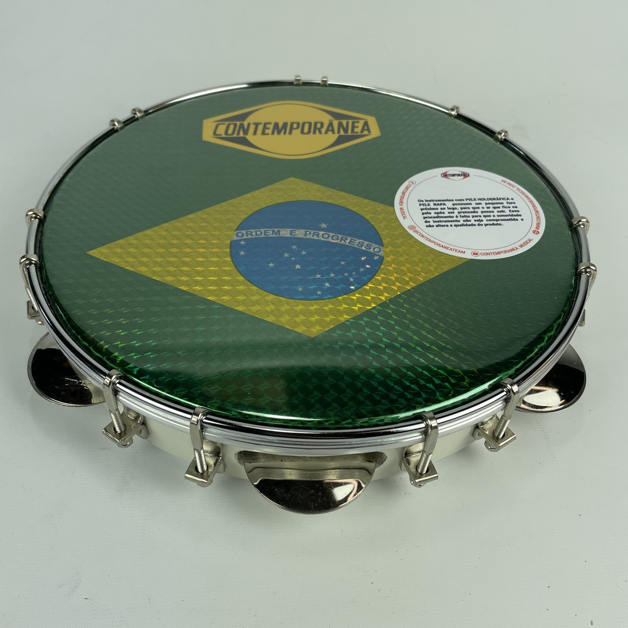 パンデイロ Pandeiro size10 capoeira パーカッション パンデイロ