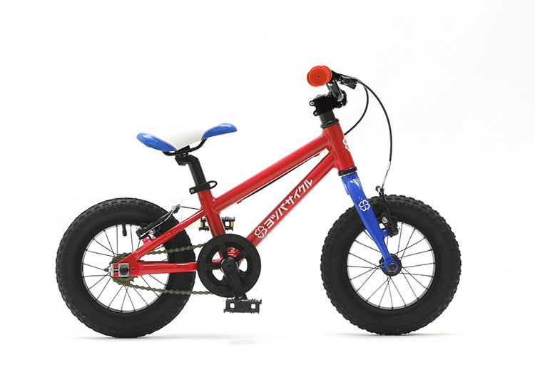 ヨツバサイクル キッズバイク 20インチ レッド/ブルー Amazon