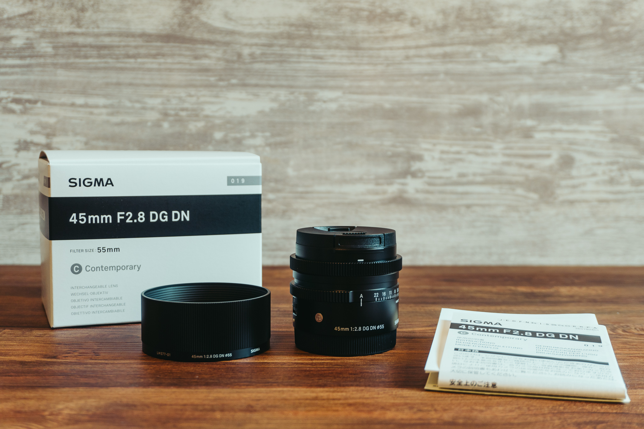 SIGMA 45mm F2.8 DG DN | Contemporaryのレビューと開封｜α6500との