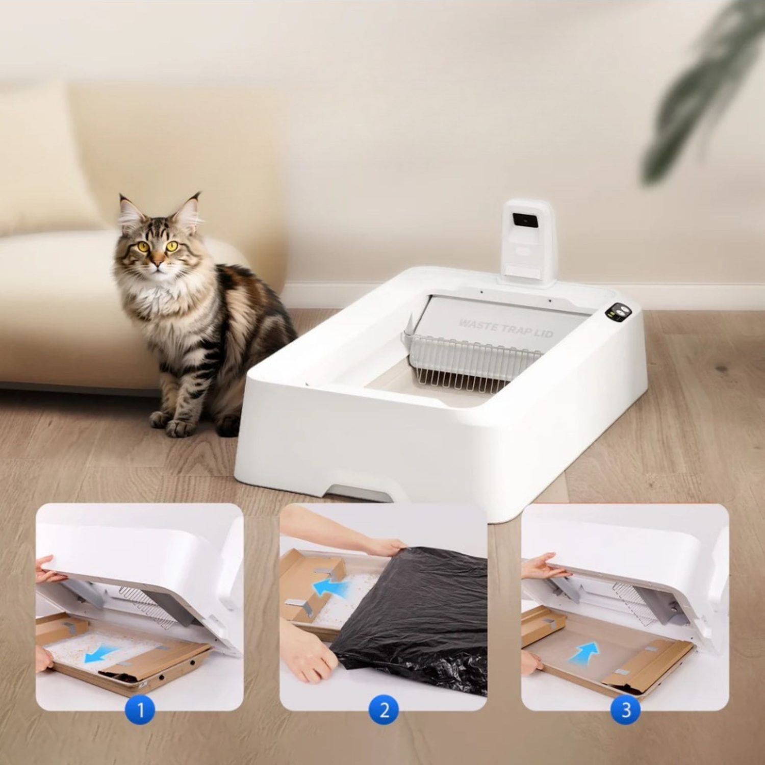 Crystal Litter Set for PUROBOT CRYSTAL DUO - 4 pcs - Accessories