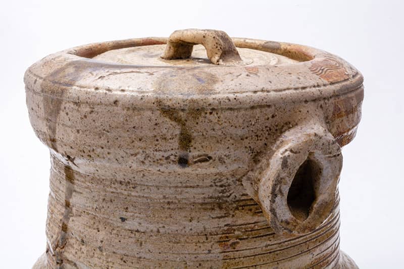 古丹羽名品展出品作品 胴締水指 桃山時代 茶道具 古丹羽名品展出品作品