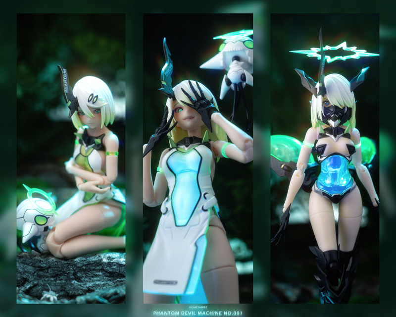 幻鬼機殻』PHANTOM-001 蛍 Hotaru リバースチェンジセット 1/12 完成品