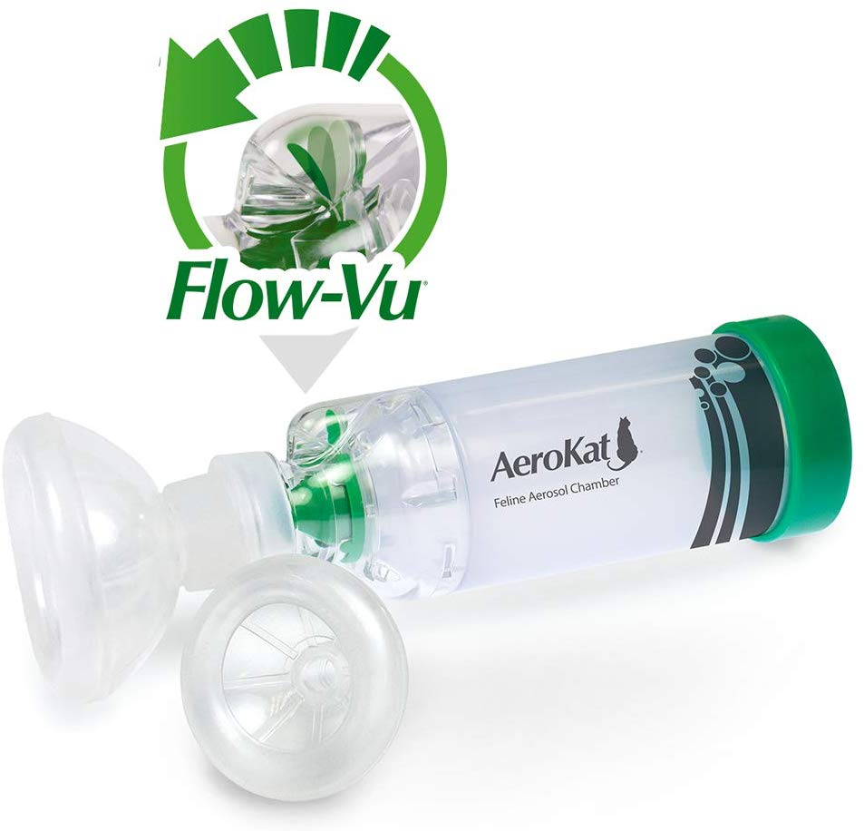 喘息猫用スペーサー（吸入器） エアロカットの使い方 | 猫専門病院の猫