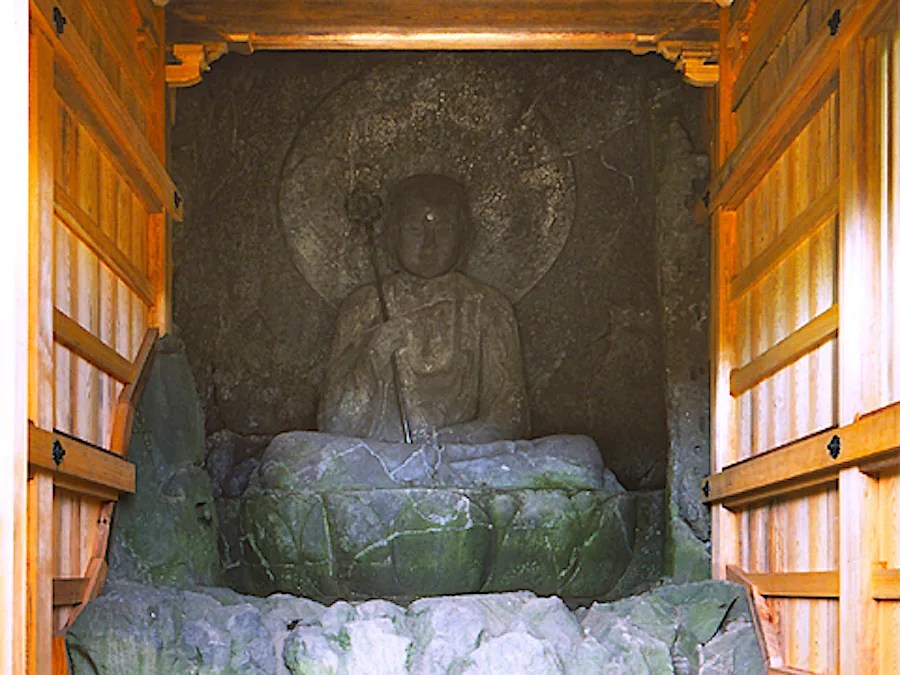 石仏、地蔵、地蔵菩薩、合掌地藏、倉田辰彦作 石仏、地蔵菩薩、15