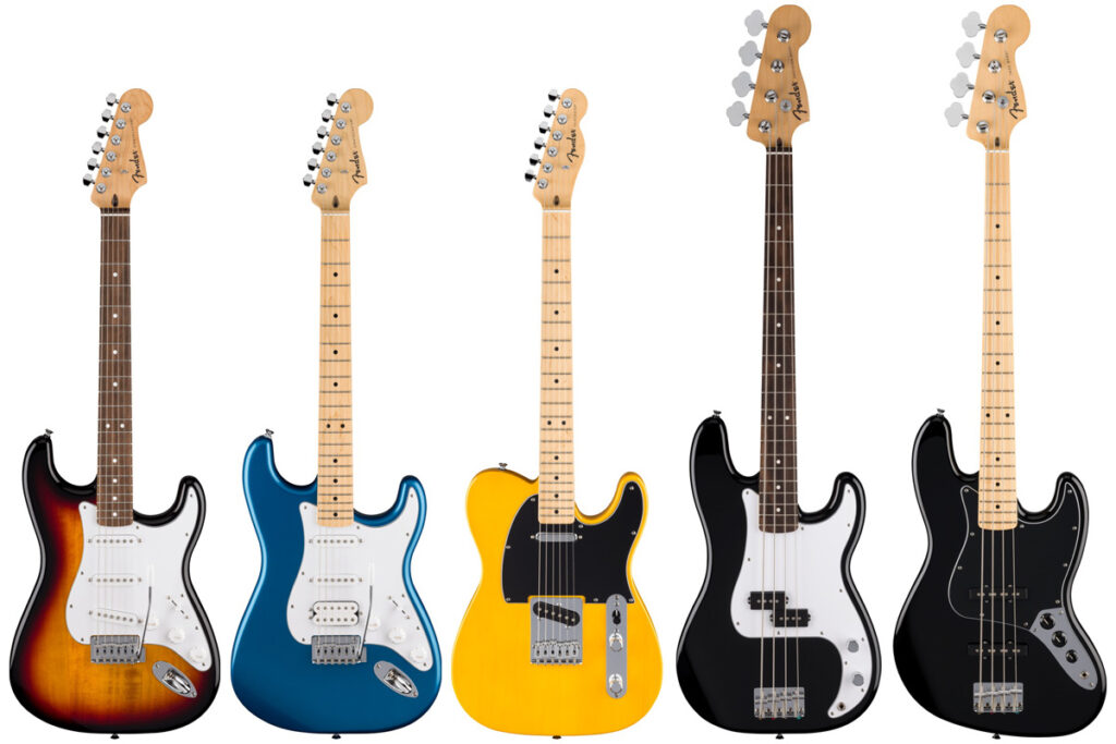 フェンダーからお手頃な価格のエントリークラス「Standard」シリーズが