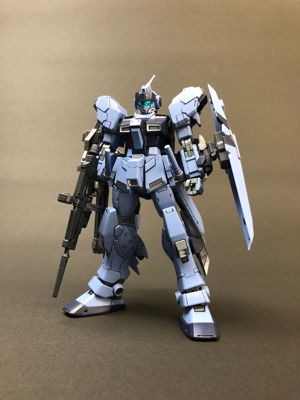 ガンプラ】HGUC 1/144 ペイルライダー（空間戦仕様）、面相筆や極細