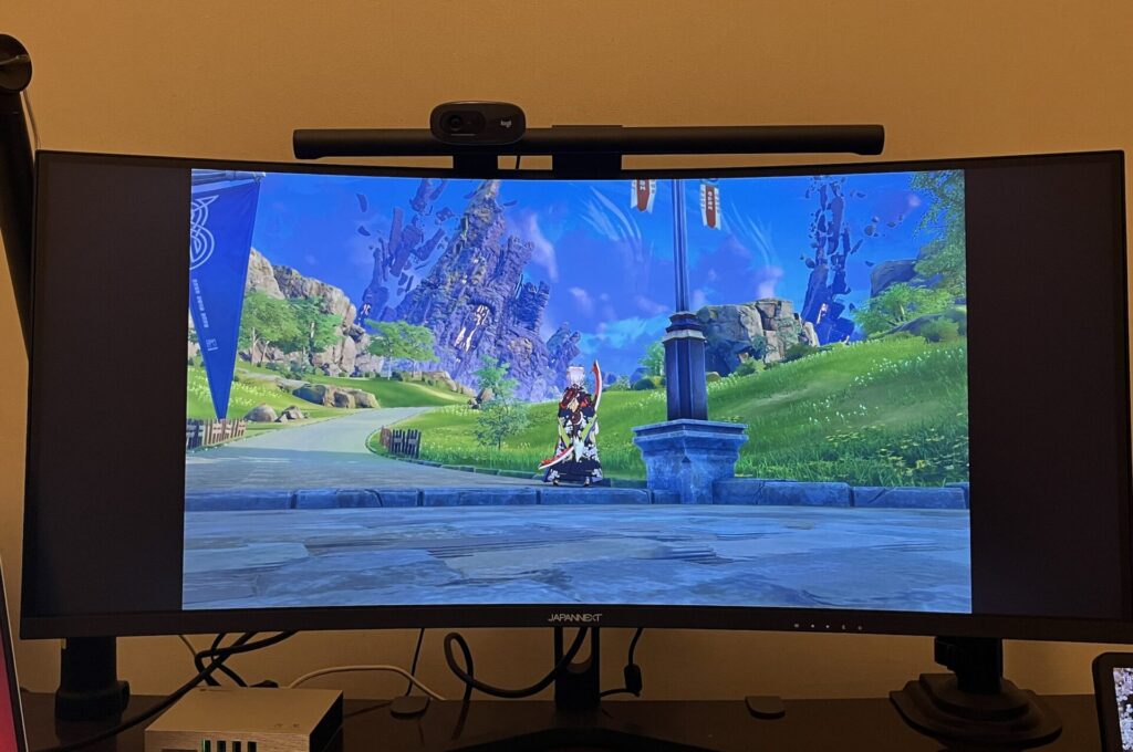 HKT34インチ 曲面モニター 本体 HKT34インチ 曲面モニター 本体 34 型