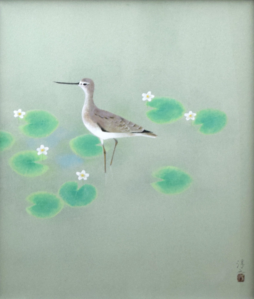 上村淳之（祖父母は上村松園） 鴨 上村淳之（祖父母は上村松園） 鴨