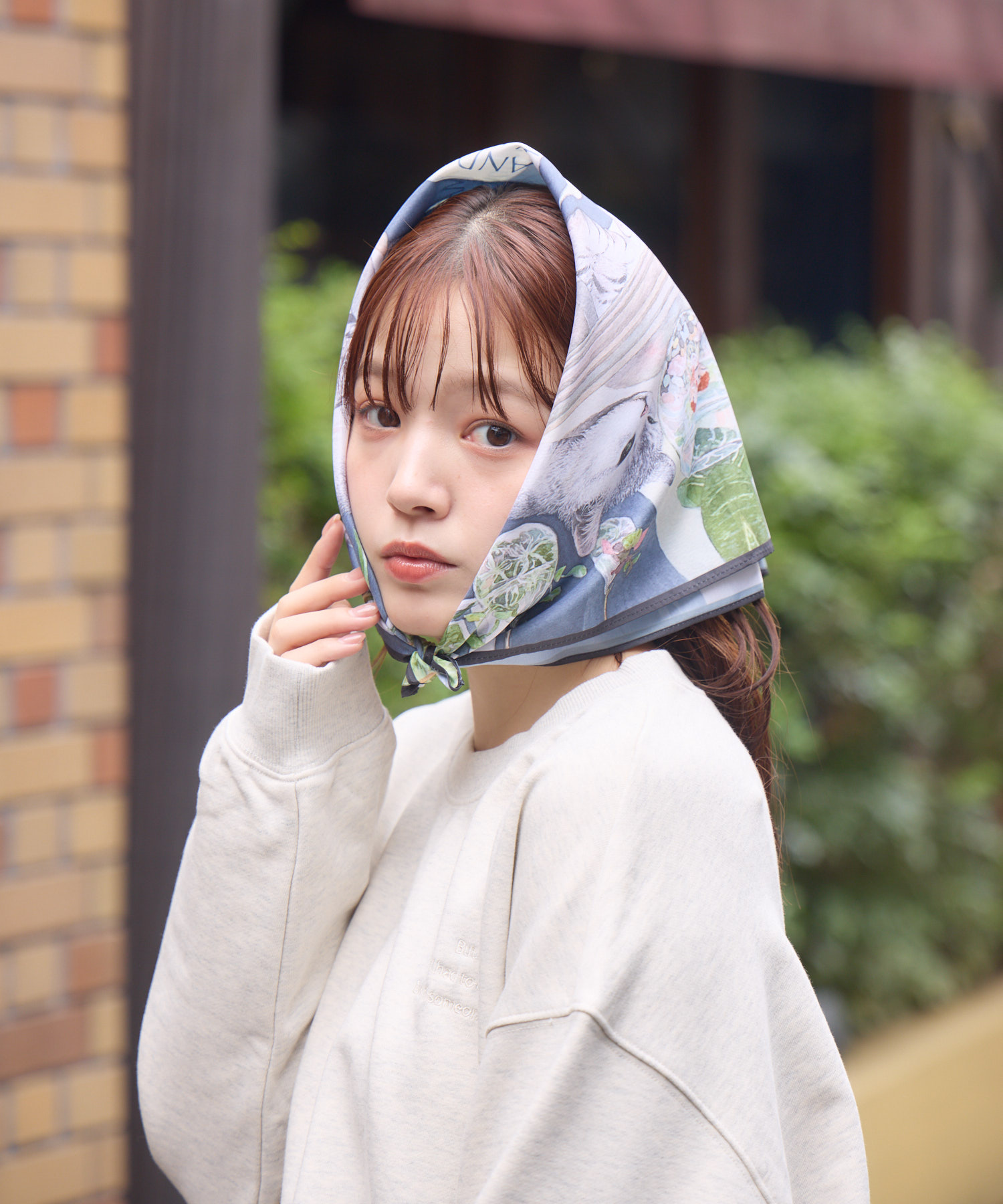 分かち合う日々』スカーフ / meeny miny | IKG crossing