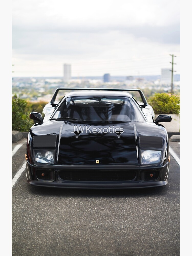 Black Ferrari F40