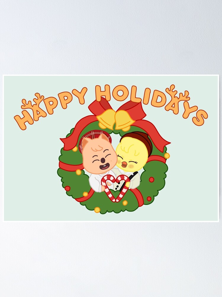 STRAY KIDS (SKZOO) Han Quokka and Bbokari Christmas 